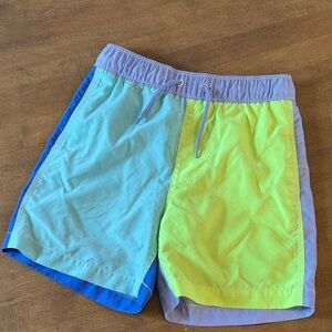 GAP Kids Swim Trunks - Blue, Green, Yellow